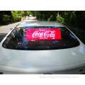 Car Taxi Rear Window Transparent Led Display Kit